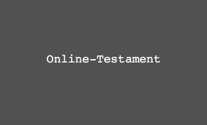 Testament online erstellen
